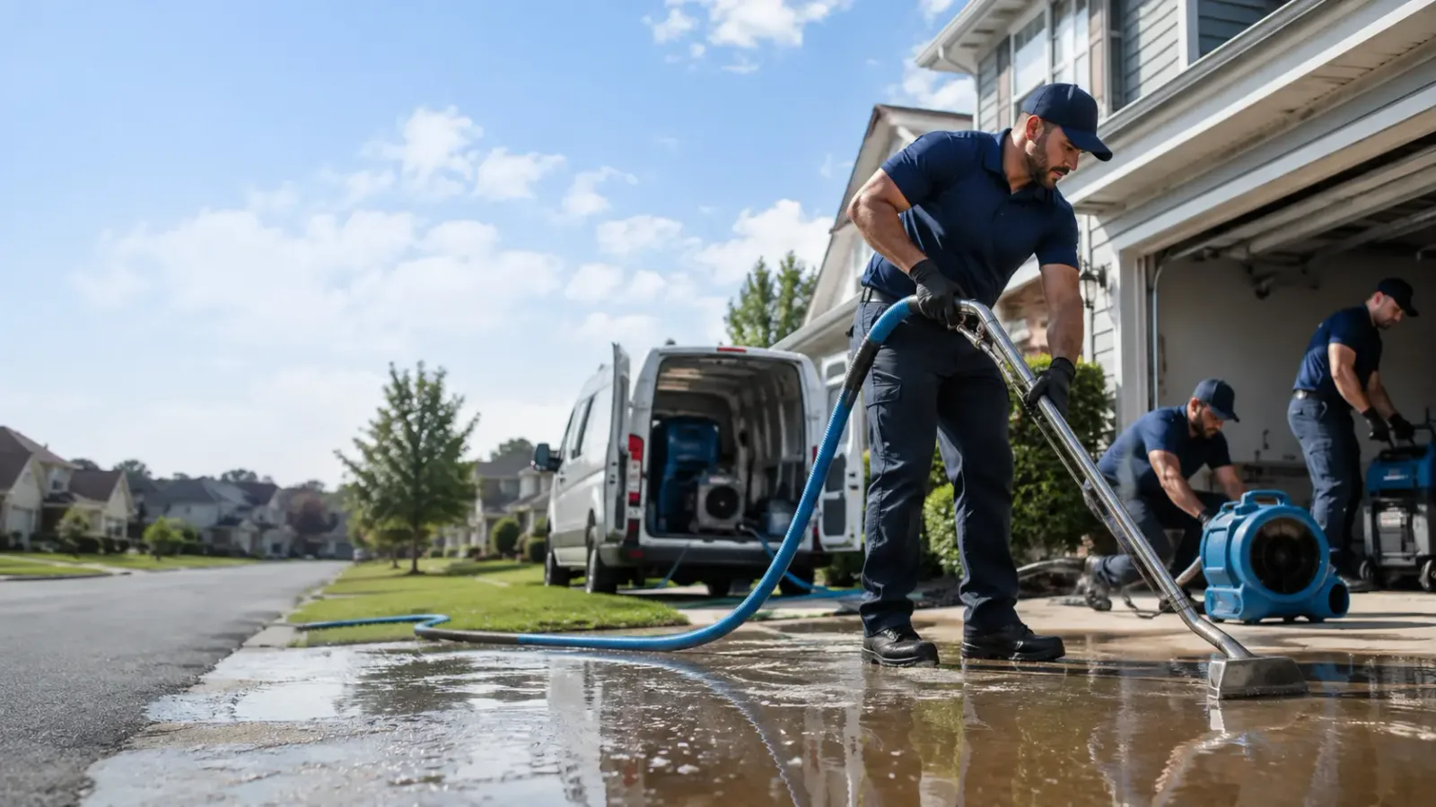Flood Damage Restoration in Wales, WI